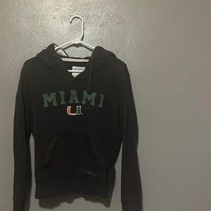 Miami Hurricanes hoodie sweater